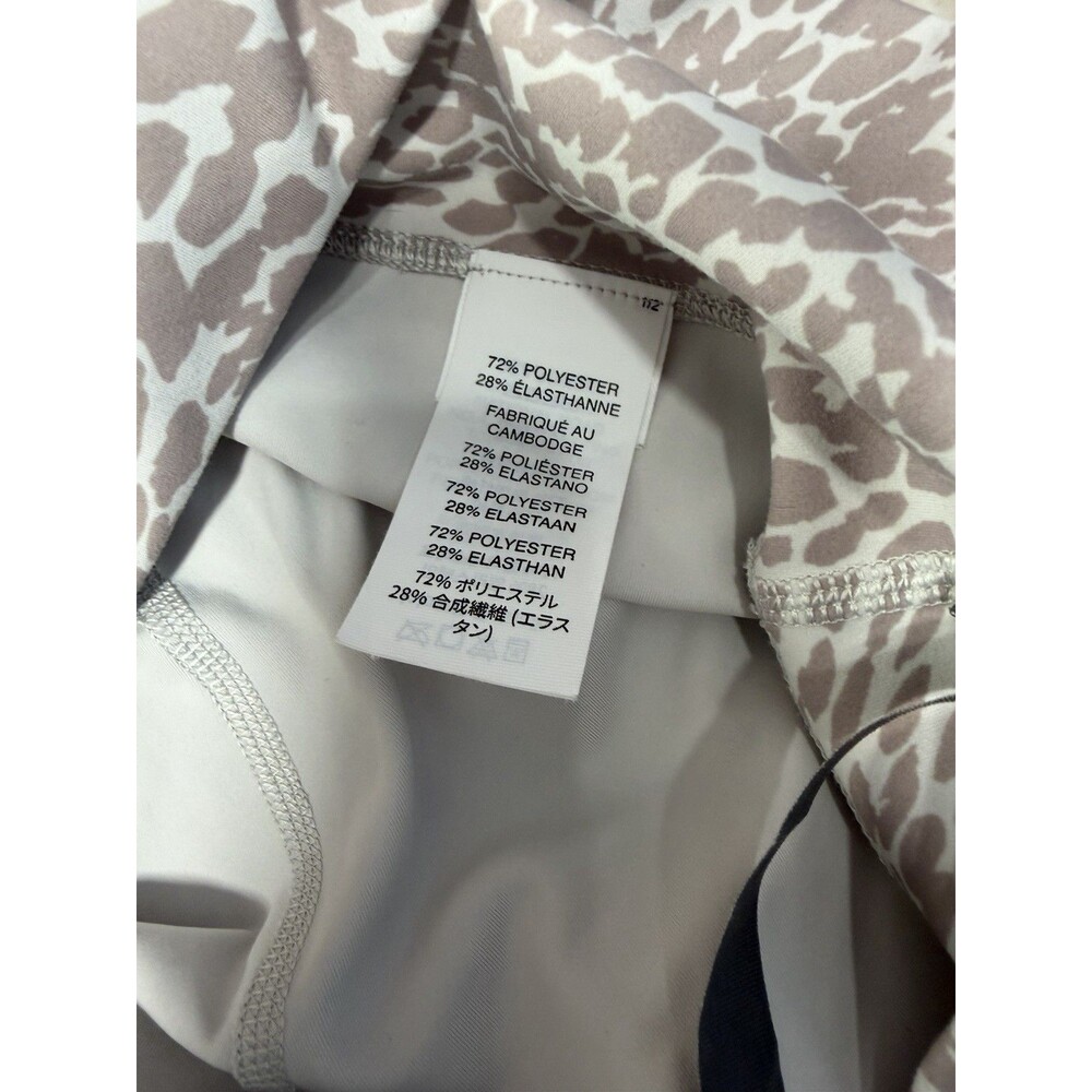 VUORI Womens Studio Pocket Legging Animal Print Drawstring Joggers Gray L - Picture 16 of 16